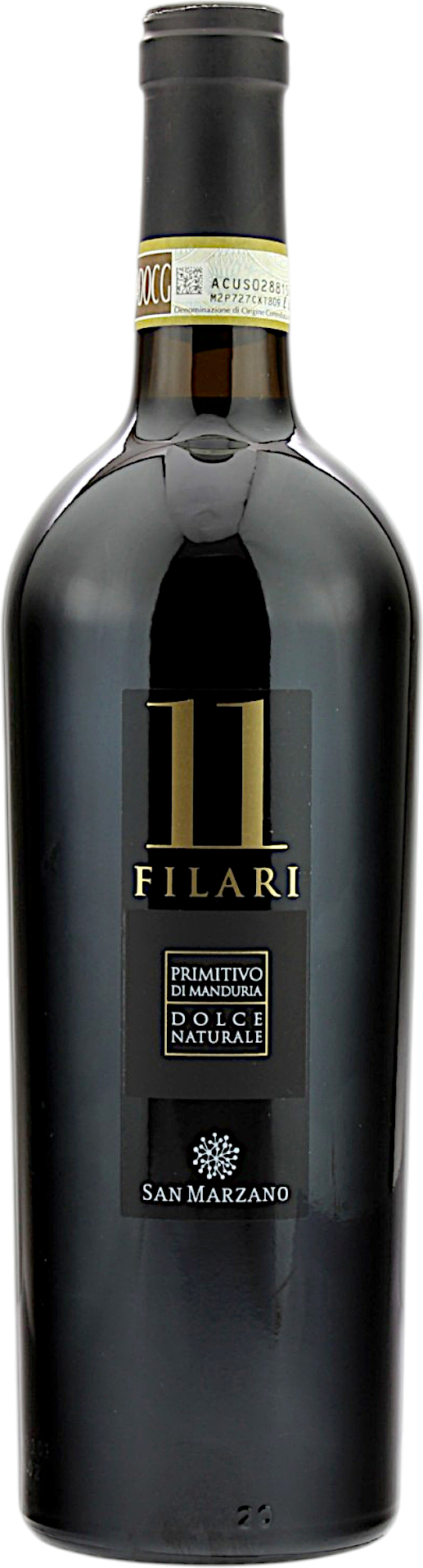 San Marzano Süsswein 11 Filari Primitivo di Manduria 13.5% 0,75l