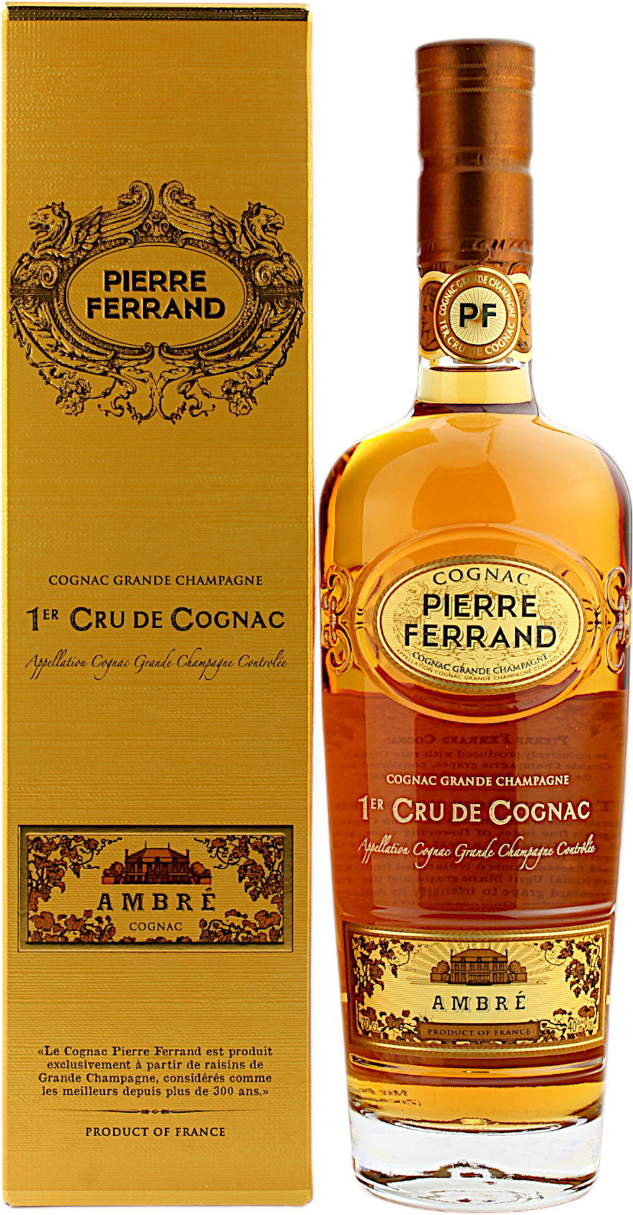 Pierre Ferrand Ambre 1er Cru de Cognac 40.0% 0,7l