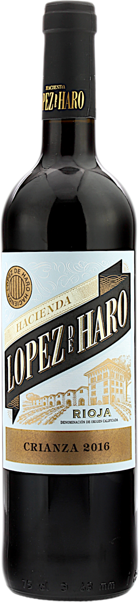 Hacienda Lopez De Haro Rioja Crianza 2016 13.5% 0,75l 