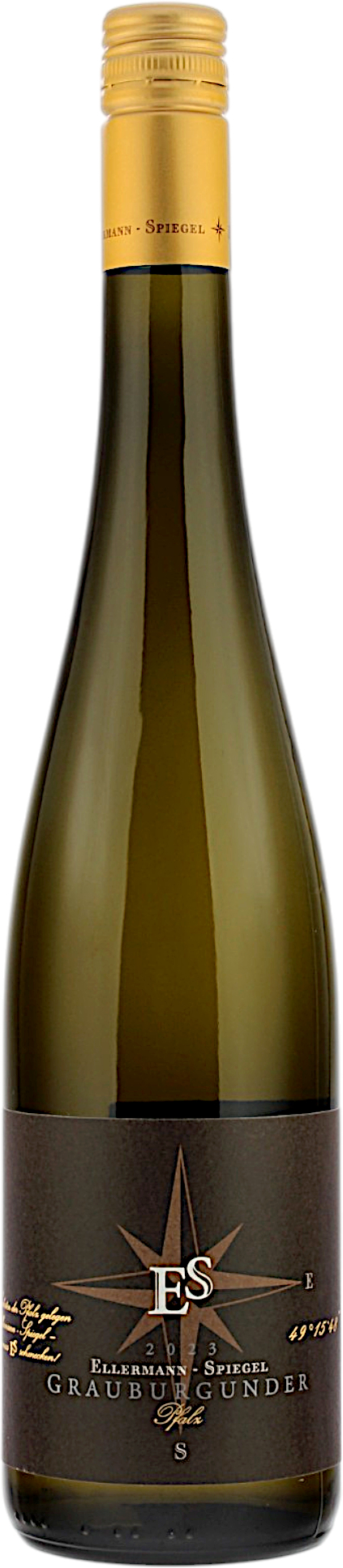 Ellermann Spiegel - Grauburgunder Goldkapsel 2023 13.5% 0,75l