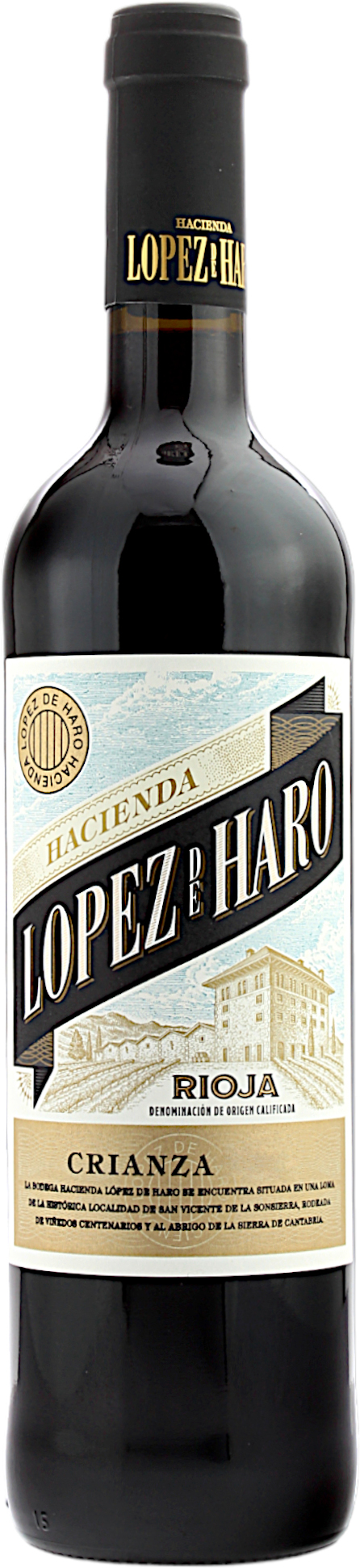 Hacienda Lopez De Haro Rioja Crianza 2021 13.5% 0,75l 